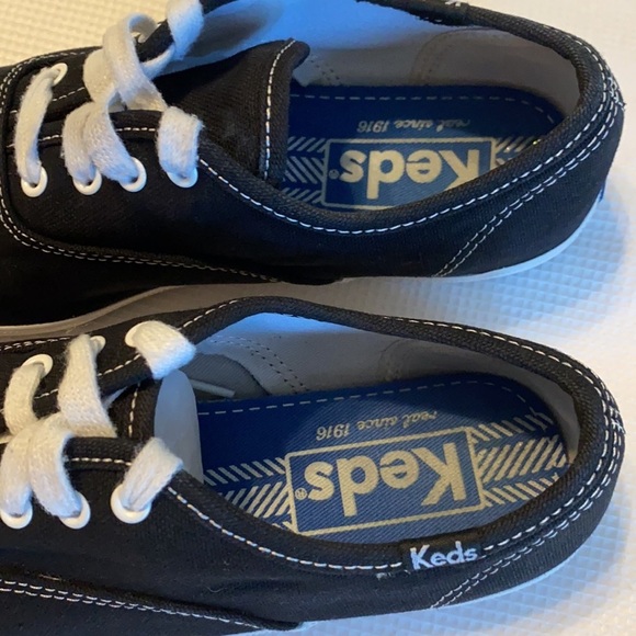 Keds Champion CVO canvas black and white size 4 M - Picture 11 of 12